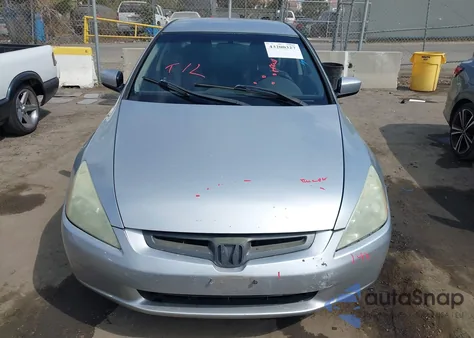 2003 Honda Accord 2.4 Lx из США, поврежденный, VIN 1HGCM56363A117985